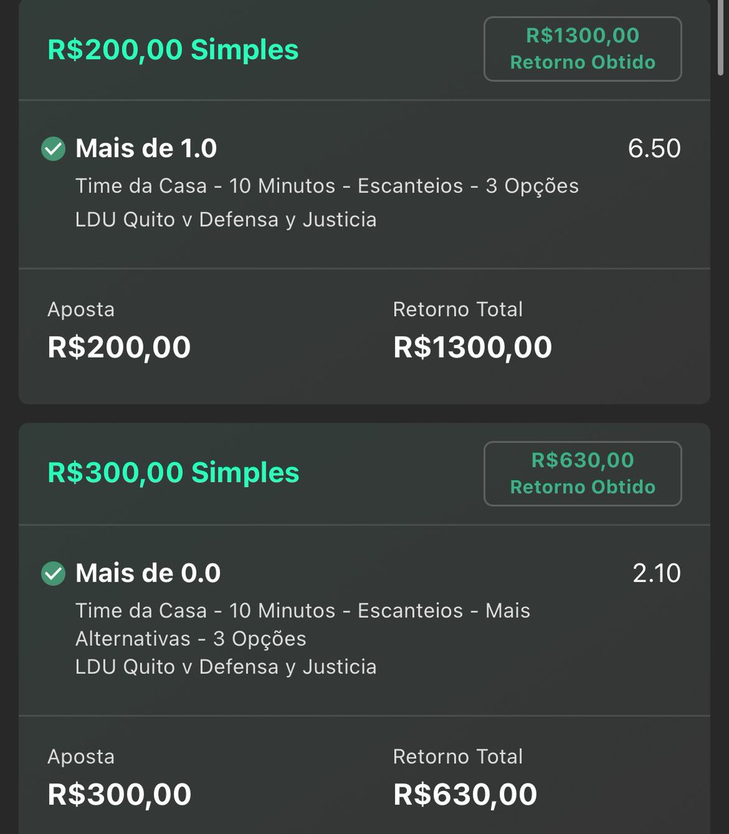 TipsEspeciais's tweet photo. FORRAAAA✅✅✅✅

Nossa SÉTIMA escadinha em cantos SEGUIDAS✅✅✅✅

Vou sortear 5 bancas para quem curtir e comentar! RT não é obrigatório mas aumenta as chances🔥🔥🔥✅✅✅ https://t.co/e9V5nl9H2P