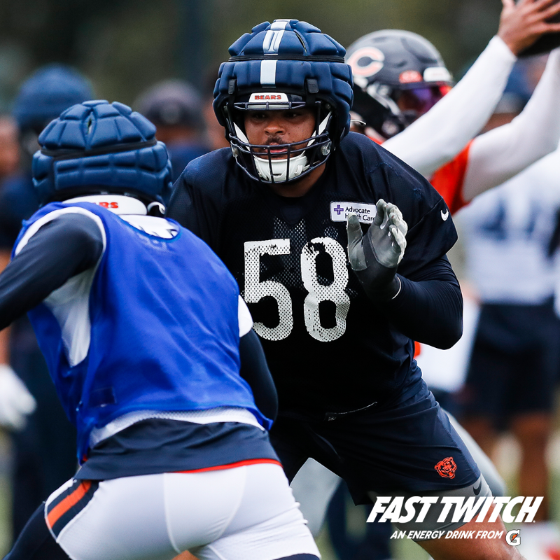 ChicagoBears's tweet photo. Eyes forward