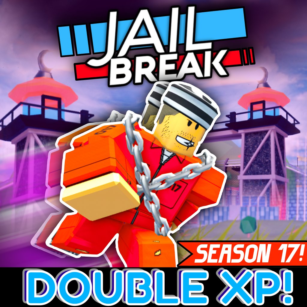 Badimo (Jailbreak) on X: 🚀 TRIPLE XP is OUT NOW for a Limited time! Earn  last minute prizes before seasons end, and do it faster than ever before! # Roblox #Jailbreak 🎮 Play