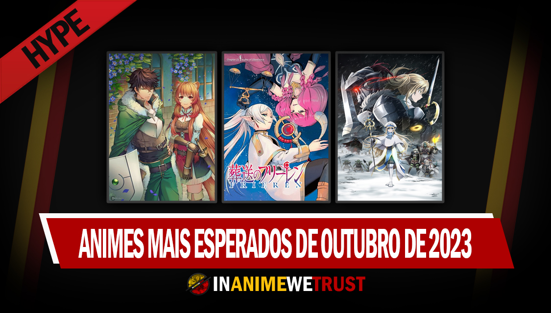 NOVOS ANIMES DE OUTUBRO 2023