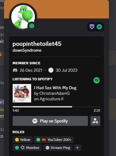 XiphoYT's tweet photo. what is bro listening to https://t.co/HQmcRbk2Fe