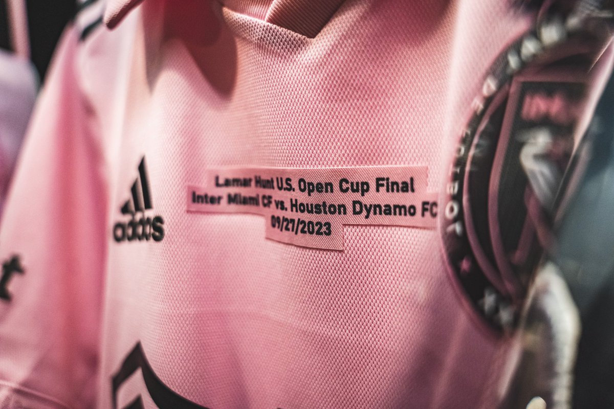 InterMiamiCF's tweet photo. The final countdown ⏱️

#MIAvHOU | 8:30PM ET https://t.co/06sak63ncf
