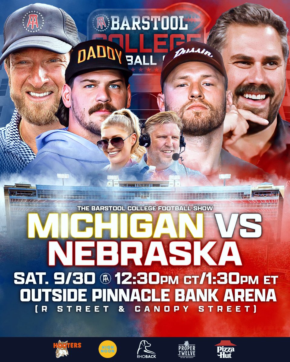 Nebraska we will see you Saturday <a href="/BarstoolHusker/">Barstool ‘Skers</a>