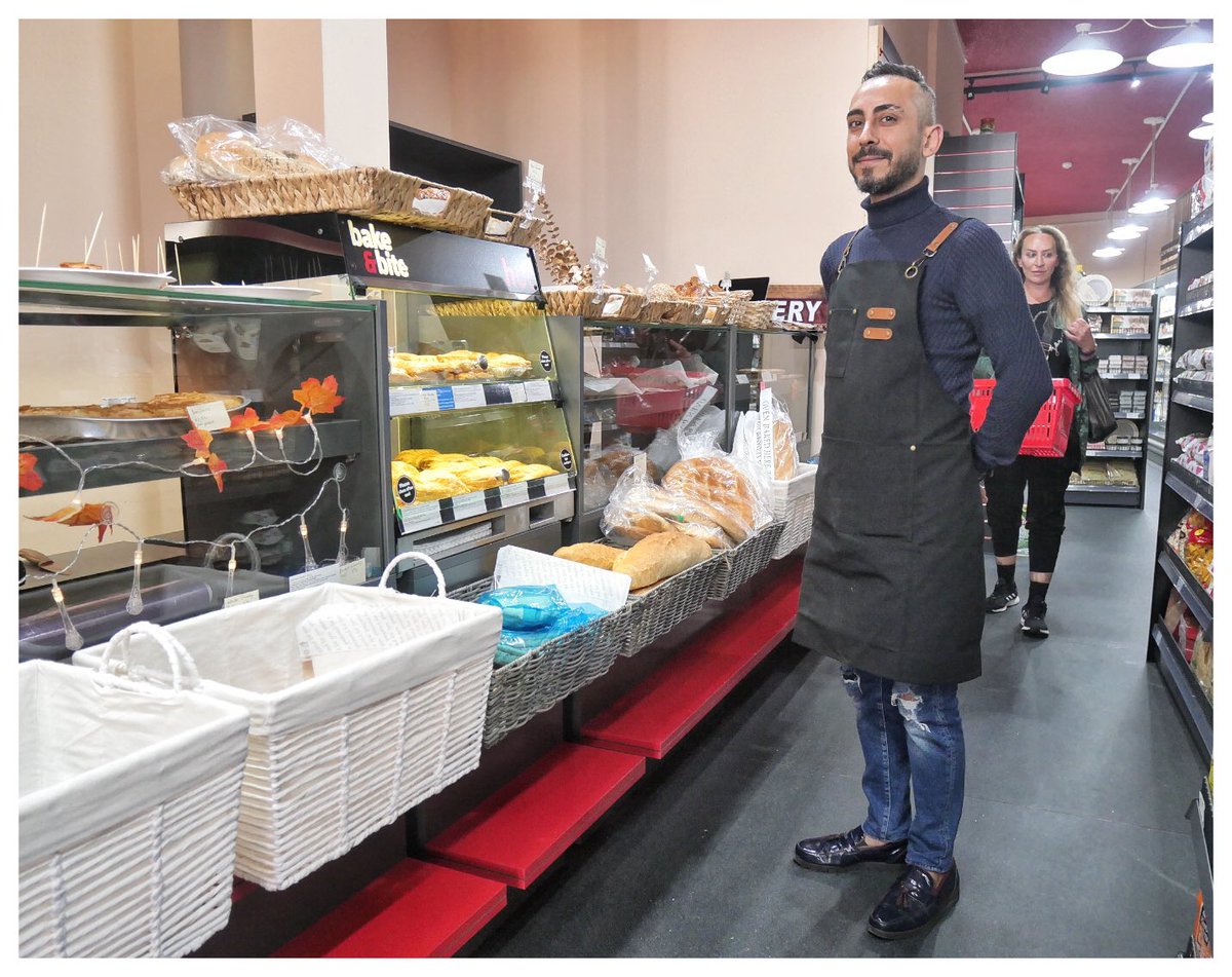 rekoobb's tweet photo. Dem Food Centre. #Eastbourne Grove Rd. Chatted to manager Tarik at the new shop in Grove Rd. Impressive Turkish shop with a deli groove about it. Is competition good to challenge the endless March of the multinationals, conglomerate money makers?#smallbusinesslocal #photography https://t.co/vFswBZSqmR