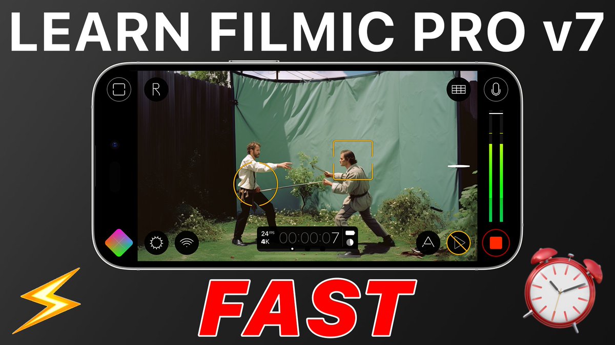 FilmicProES's tweet photo. ¡Pon en marcha #FilmicPro v7 con este tutorial de inicio rápido que te presentará su funcionalidad principal en menos de 7 minutos!
Míralo aquí: https://t.co/Jlet8eCRHs https://t.co/LgavyUVZ1B