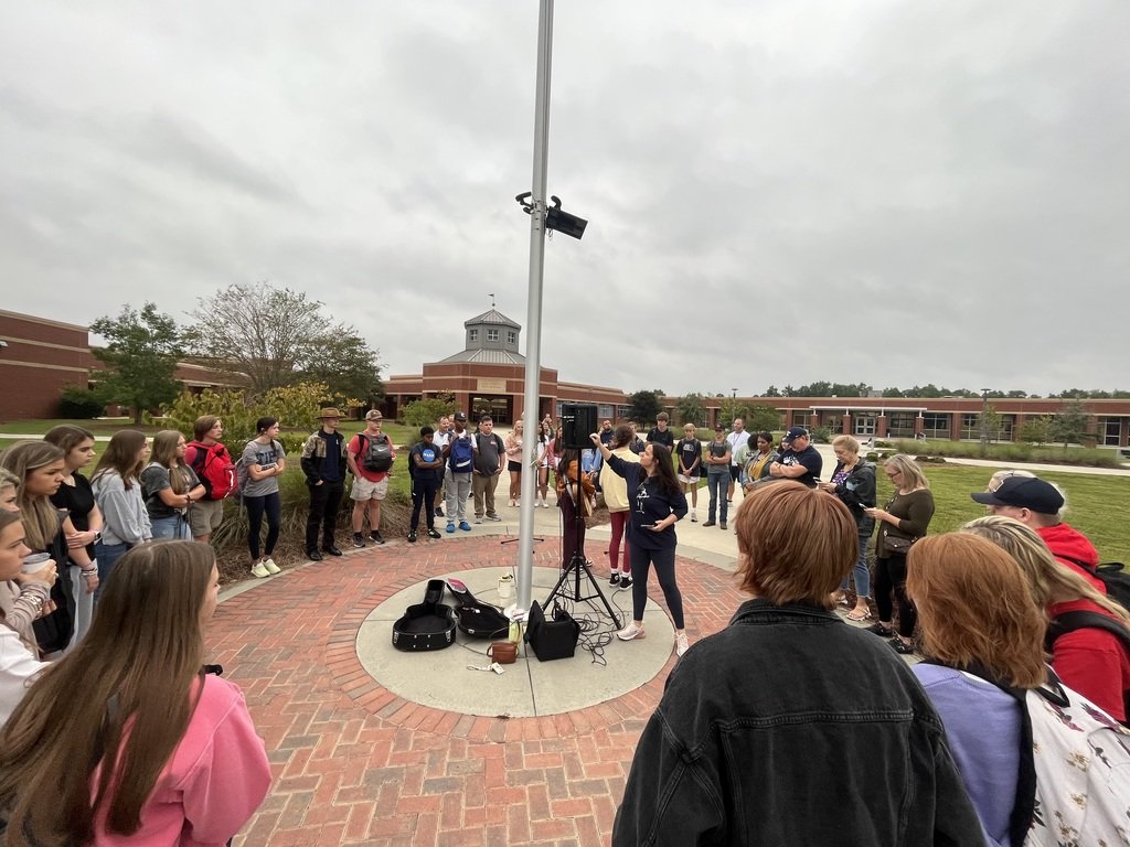 FCA, Fellowship of Christian Athletes, participated in See You at the Pole 2023 this morning. They had their largest group to date! FCA invites all to attend each Tuesday morning at 8:00 a.m. #BTTY #4theT