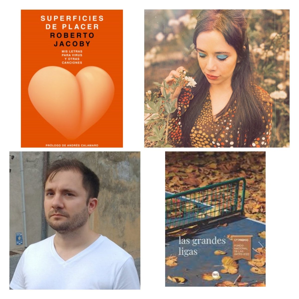 Jueves 19 hs Librocks por @kamikazeokradio
<a href="/theignavaliente/">Ignacio Valiente</a> y Las grandes ligas, su muy buen libro de relatos editado por <a href="/LaCrujiaEd/">La Crujía editorial y librería</a>.
El Taller de Letras pasa la lupa por Superficies de Placer, la gran pluma de <a href="/RobertoJacoby/">Roberto Jacoby</a> 
En vivo, la gran <a href="/NatashaDoe/">Natasha Doe</a> y sus canciones.