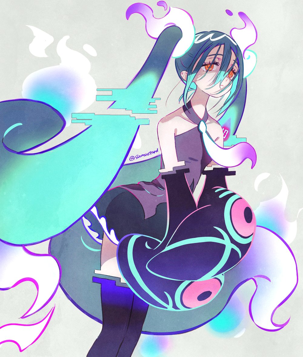 sumustard's tweet photo. ghost type miku👻
#ProjectVOLTAGE #ポケミク https://t.co/VCCSpBoX1H