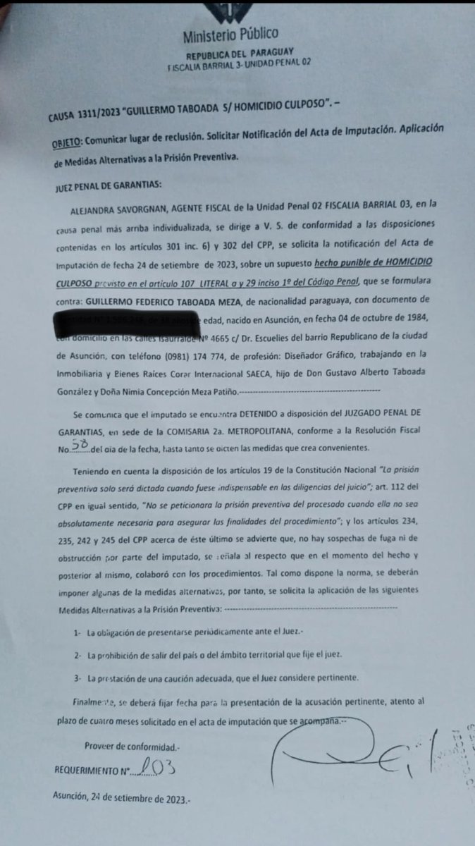gduartcacavelos's tweet photo. #casoFslleicimientoensajonia.Crónica de la mala praxis y abuso de la Prisión Preventiva! Fiscal Pide Medidas Alternativas,juez Florentin dicta Prisión. Apelamos y MP pide que se revoqué la prisión. Basta de abusar de la Prisión Preventiva! El PJ no puede aplicar sin pedido Fiscal https://t.co/J4x8SWfQjx