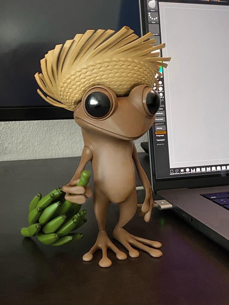 A lil more paint and props

#toy #toydesigner #designertoys #coqui #puertorico #cotorra #parrot #coquicollection #3d #3dprinting #nft #nftart #nftcollection #nftcollectibles #nftpuertorico