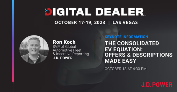 autodata's tweet image. Attending Digital Dealer? Join Ron Koch, SVP of Global Automotive Fleet &amp;amp; Incentive Reporting during his keynote presentation on The Consolidated EV Equation: Offers &amp;amp; Descriptions Made Easy.

hubs.la/Q023CSyp0