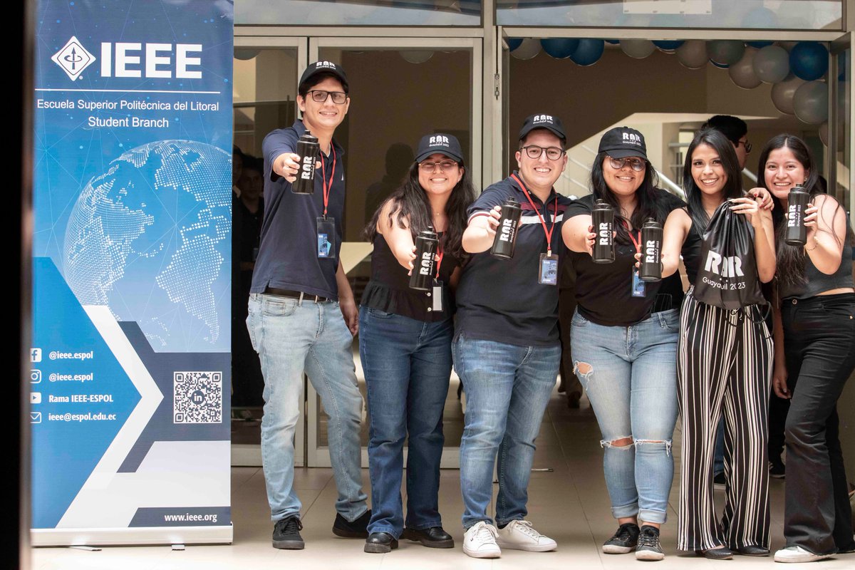 espol's tweet photo. #ESPOL acogió en su campus la Reunión Nacional de Ramas IEEE del Ecuador 🇪🇨. Conoce los detalles en: https://t.co/OLCGP1az7i https://t.co/5pmjxYIkE3