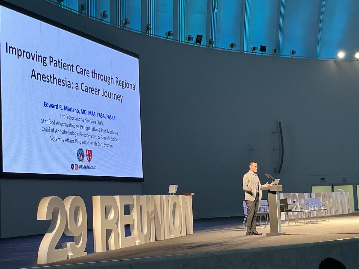 Ed Mariano, MD, MAS, FASA, FASRA tweet media