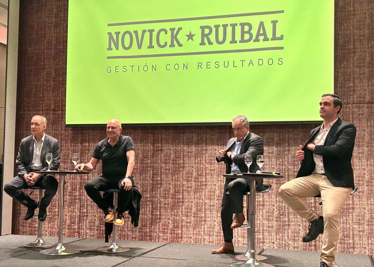 Felices de anunciar que seremos parte de un proyecto profesional e innovador con mirada a largo plazo. Seguiremos trabajando para cambiar los cimientos del Club y confiamos en las personas más capacitadas para volver a poner a Peñarol en lo más alto. #NovickRuibal #LoUnicoNuevo