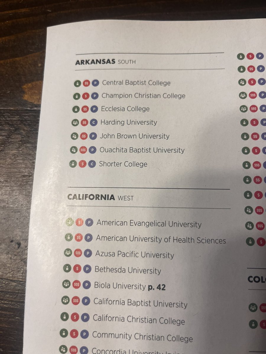 NathanMattox's tweet photo. @CTmagazine  sent me this free issue with the “Christian College Guide,” but they don’t even list my United Methodist alma mater @hendrixcollege, nor @PhilanderSmith, nor several other faith based institutions. Are we Methodists not “Christian” enough? https://t.co/OMSuO52XtE