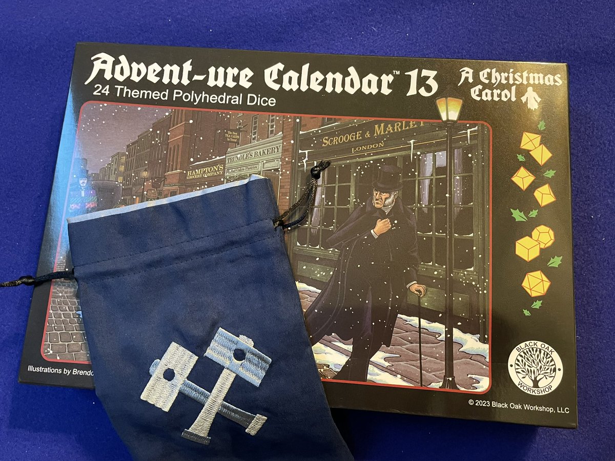 Mountain_Navy's tweet photo. Shout out and big thanks to @BlackOakWShop for delivering my 2023 Advent-ure calendar…but now I gotta wait until December to open it! #FirstWorldGamerProblems https://t.co/4Gx051baFv