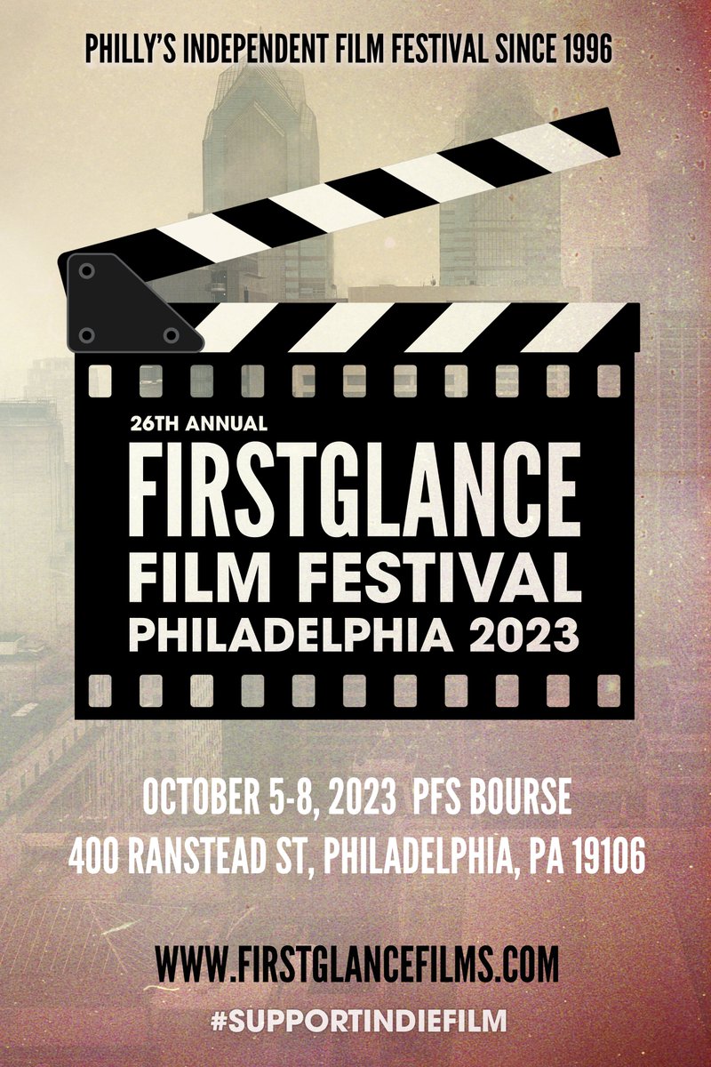 Hope to see <a href="/FOX29philly/">FOX 29</a> cover amazing local filmmakers screening at <a href="/FirstGlanceFilm/">FirstGlance Film Festivals- Checkmark since 2019</a> Festival 10/5-8 at the PFS Bourse Theater.
