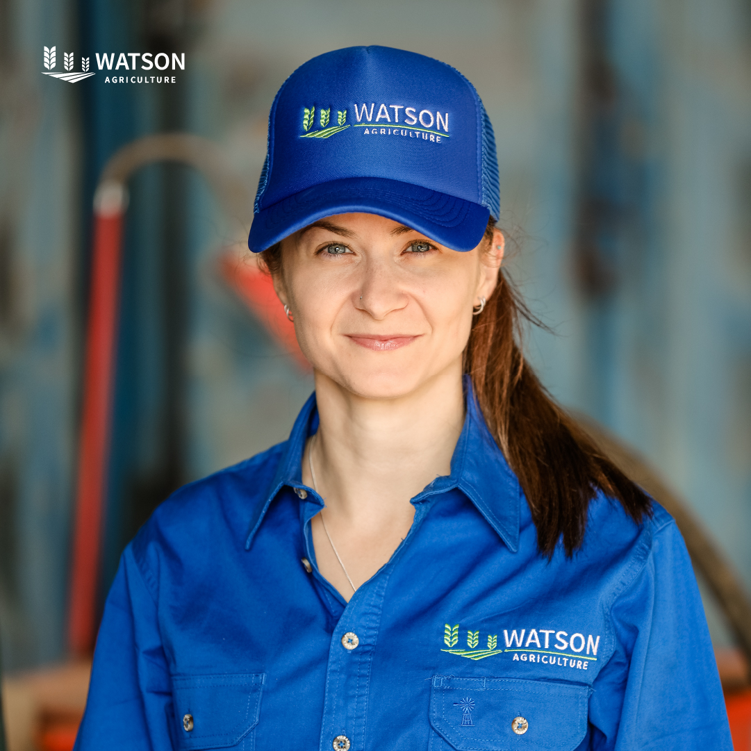 At #WatsonAgriculture, we're like family. Meet Sharna, our Office Manager, who blends farming passion with admin skills, advising aspiring agri-professionals to 'be hands-on and open to learning’. 

We’re proud to have her on our team.
#FamilyBusiness #AgriculturalExperts