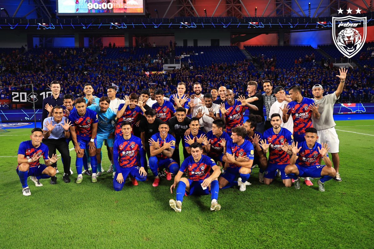 juanbudiman's tweet photo. Selamat pagi.
Tahun ini juara lagi.
Liga Super SEPULUH kali.
๐๐๐๐๐๐๐๐๐๐
#JDT #CHAMP10NS #MSL23 https://t.co/MsRfSVkf6k