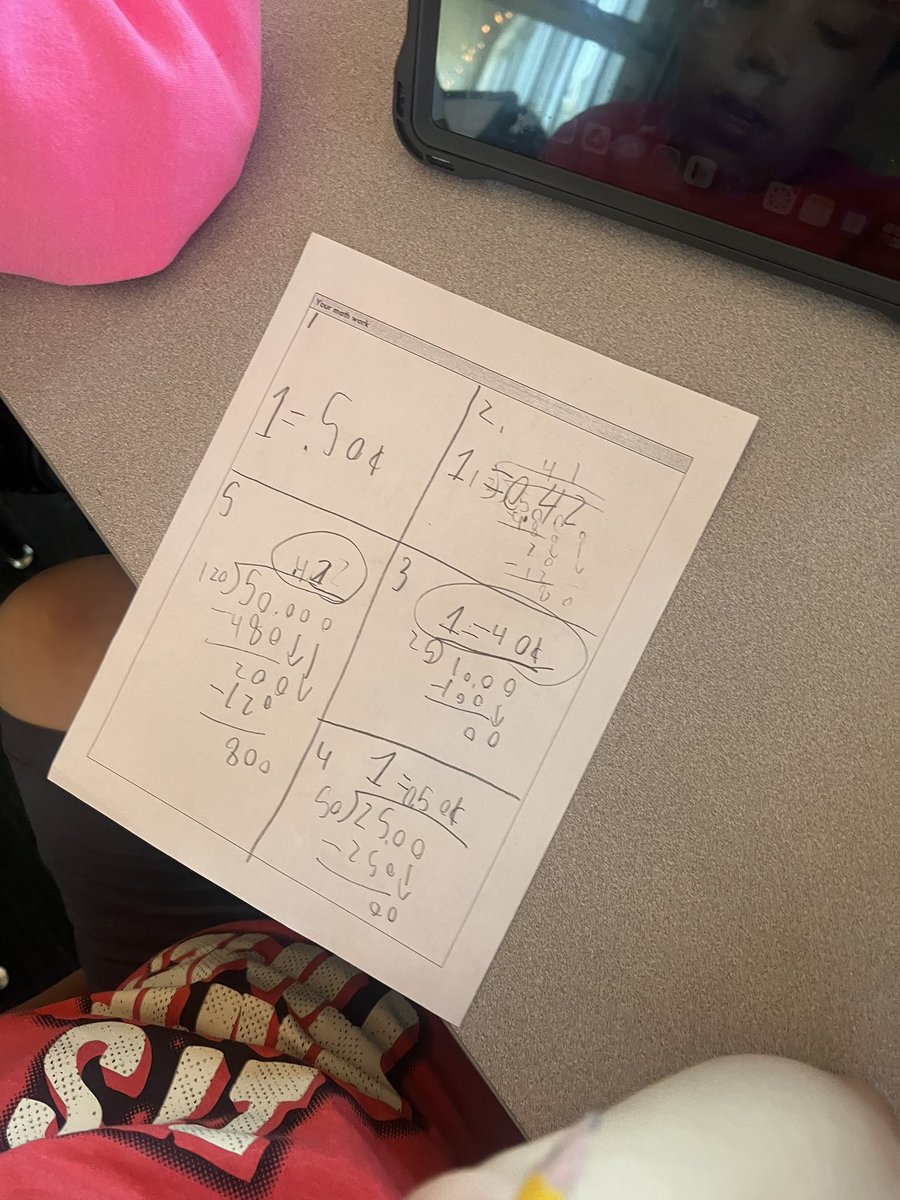 MadisonLPrince1's tweet photo. LOVE a routine that encourages collaboration around challenging real world problems from @IllustrateMath 

@robertkaplinsky I have been loving this problem solving framework in math class to get ALL kids at ALL levels talking about the math they are doing! 
@DiemerEagles https://t.co/l1axavpBUl