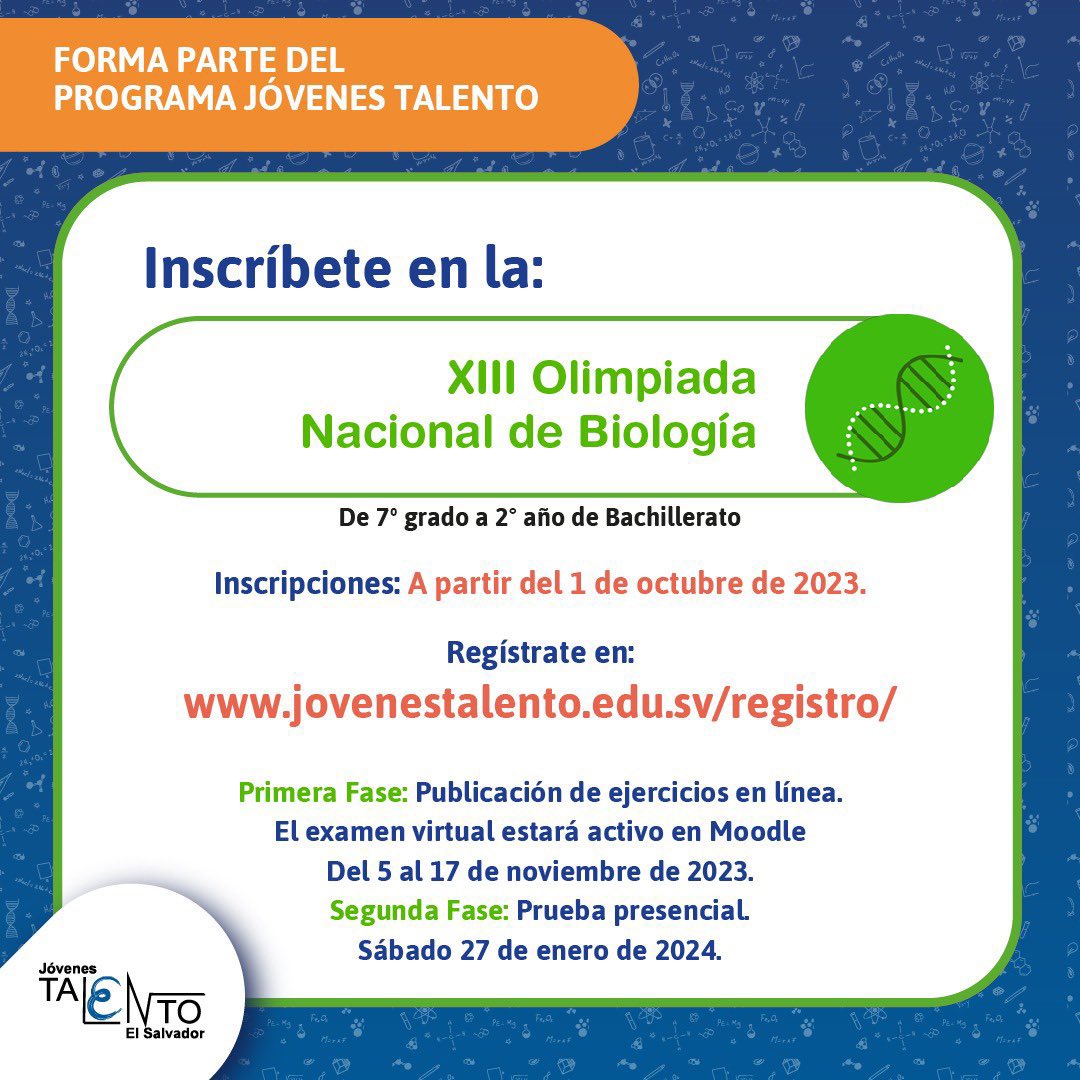 Programa Jóvenes Talento tweet media