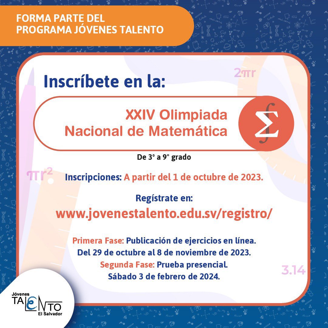 Programa Jóvenes Talento tweet media