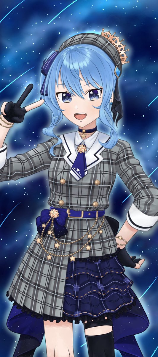 dhinobarudo's tweet photo. 改めて…
すいちゃん！200万人おめでとうございます！
とても忙しくて大変だと思うけどこれからも応援してます！！☄️☄️
（過��絵ですいません、、）
#ほしまちぎゃらりー https://t.co/HvDojSiXQN