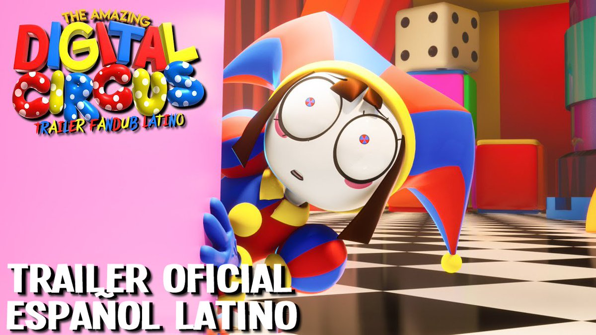 ElYisusGeeksto's tweet photo. THE AMAZING DIGITAL CIRCUS [TRAILER OFICIAL] // FANDUB LATINO https://t.co/cumGxcZgqZ a través de @YouTube https://t.co/KVvan80ECQ