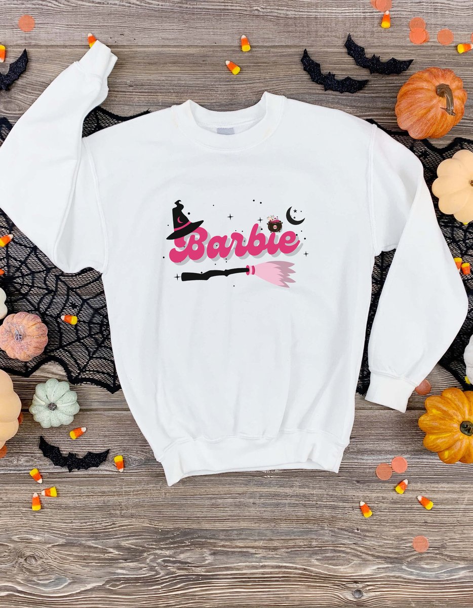 MsTrinaP's tweet photo. New!!! Barbie Witch #SuarezChapters #BarbieWitch #HalloweenGift https://t.co/aBRDeGZowJ https://t.co/m70jq5eLTA