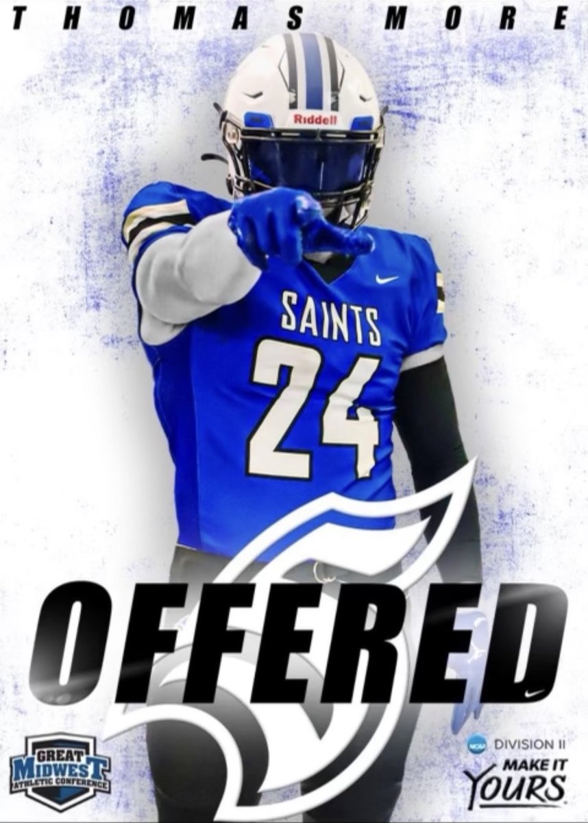 Kevarris “Kee” Cohen Jr. #23 (@kee2wavy_) on Twitter photo After a great visit and conversation with <a href="/CoachNorwell/">Chris Norwell</a> <a href="/coachcusickTM/">Kevin Cusick</a> <a href="/DerekBurnett13/">Derek Burnett</a> I am honored to receive an offer from <a href="/TMU_Football/">Thomas More Football</a>. 💙🖤🤍#AGTG #Swarmgangg <a href="/Coach_Benson9/">Mykel Benson</a> <a href="/coachainsley/">Mark Ainsley</a> <a href="/CoachPolimice/">Coach Polimice “ Coach P”</a> <a href="/joecohen2053/">Joe Cohen</a> <a href="/Coach23EJ_Mayes/">Amayzing Elite FB Academy</a> <a href="/ScottRaymond7/">Coach Scott Raymond</a> @Coach_Holmes14 After a great visit and conversation with <a href="/CoachNorwell/">Chris Norwell</a> <a href="/coachcusickTM/">Kevin Cusick</a> <a href="/DerekBurnett13/">Derek Burnett</a> I am honored to receive an offer from <a href="/TMU_Football/">Thomas More Football</a>. 💙🖤🤍#AGTG #Swarmgangg <a href="/Coach_Benson9/">Mykel Benson</a> <a href="/coachainsley/">Mark Ainsley</a> <a href="/CoachPolimice/">Coach Polimice “ Coach P”</a> <a href="/joecohen2053/">Joe Cohen</a> <a href="/Coach23EJ_Mayes/">Amayzing Elite FB Academy</a> <a href="/ScottRaymond7/">Coach Scott Raymond</a> @Coach_Holmes14