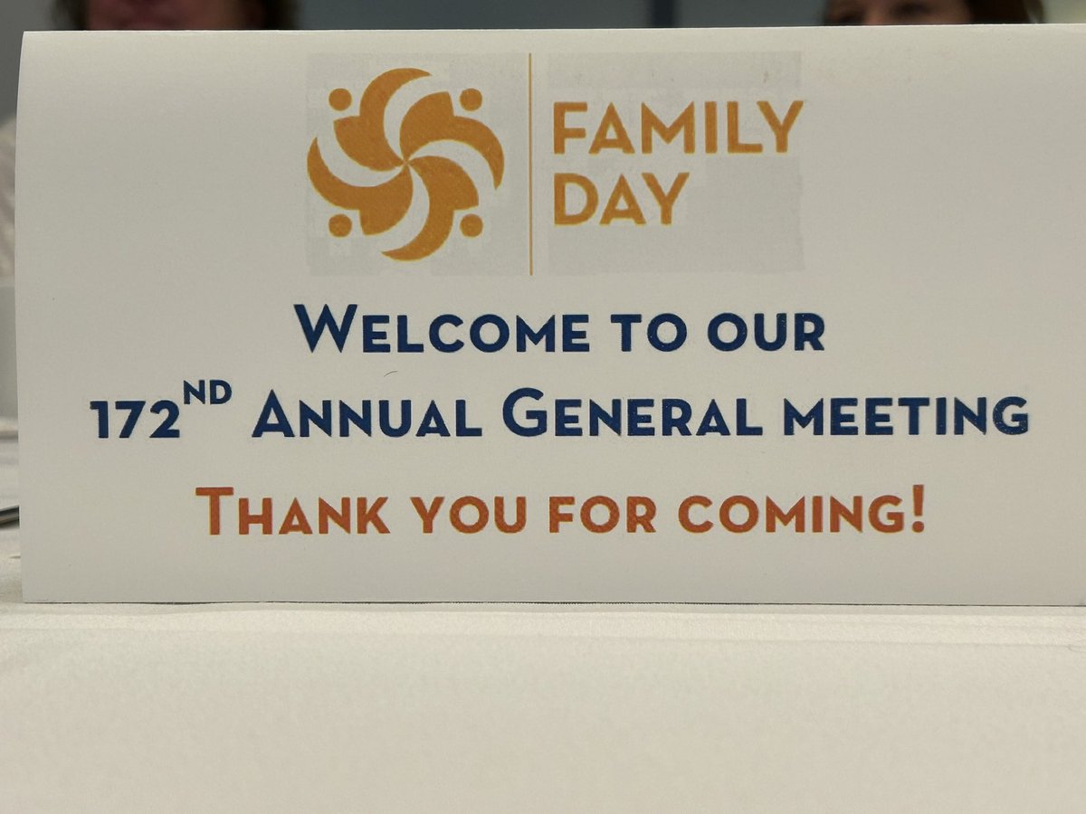 PicNic2705's tweet photo. @FamilyDayGTA #AGM Networking and enjoying a great meal before our Annual General Meeting begins https://t.co/t7Roxp7EsS