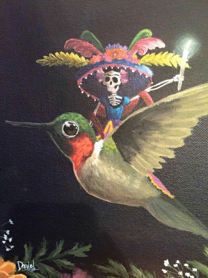Catrina y Huitzilin 

:::> bit.ly/Colibri_Mensaj…

#neomexicanismos