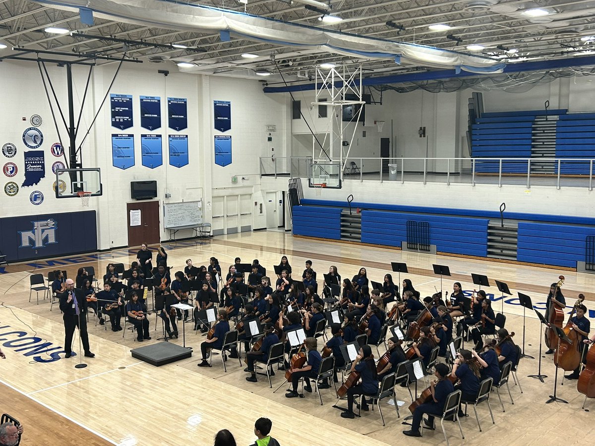 Amazing performance by our middle school Orchestra this evening!