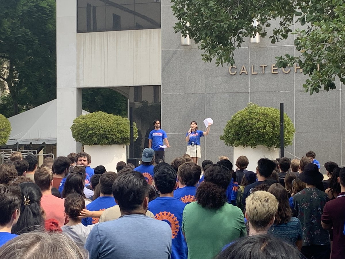 Caltech Grad Students & Postdocs United tweet media