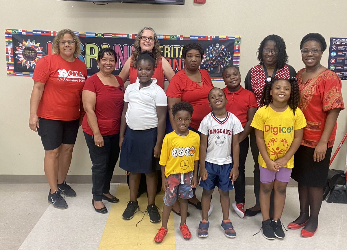 Spirit Week! ❤️ Wearing red to support Latino leaders in action! #ocpsHHM2023 <a href="/OCPS_MSD/">Multilingual Services</a>