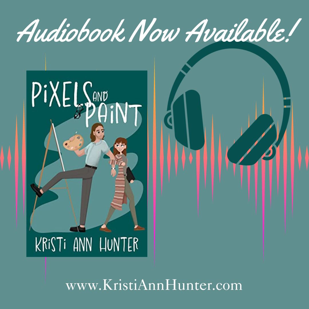 Pixels and Paint audiobook available now at bookstore.kristiannhunter.com