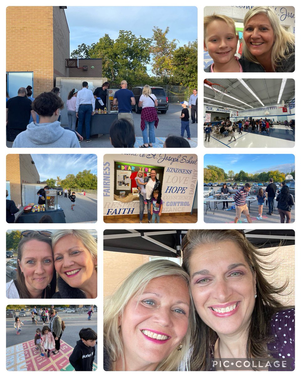 Here are more pics from our Open House/BBQ! Thanks to everyone for coming together as a community, council for organizing food stations, staff for opening their doors, Ms G for the amazing guessing games in our library, Dave for setting up! #CatholicCommunity @DPCDSBSchools