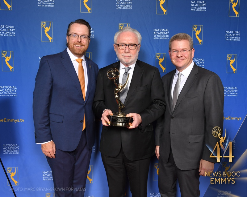 newsemmys's tweet image. Lifetime Achievement Honoree Wolf Blitzer!