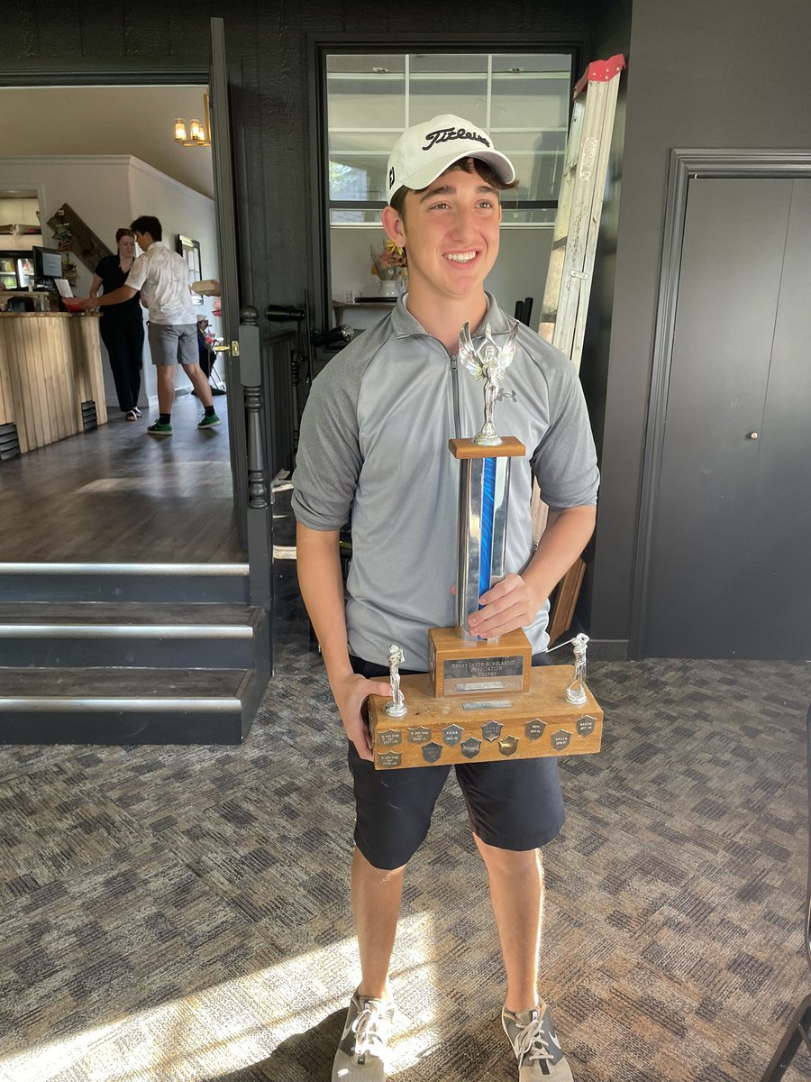 Assumption Lions Champions in Golf! Next up CWOSSA! Great job team!