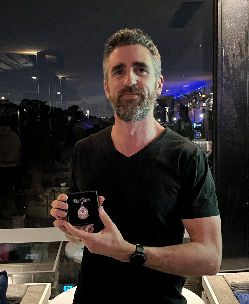 prahrancc's tweet photo. 🏅Congrats to Chris Garcia who was inducted as a Life Member of our club at last nights 23/24 season launch. Chris has made an outstanding contribution to the club as player, committee member and Grimmett Club administrator. 

#trueblue #lifemember https://t.co/MPOZXGONf5