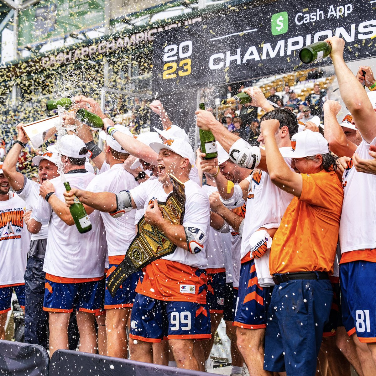 A little more gold for the trophy room never hurts.

Congratulations to Mike Sisselberger and the <a href="/PLLArchers/">Utah Archers</a> on their first-ever <a href="/PremierLacrosse/">Premier Lacrosse League</a> Championship. <a href="/PaulRabil/">Paul Rabil</a>