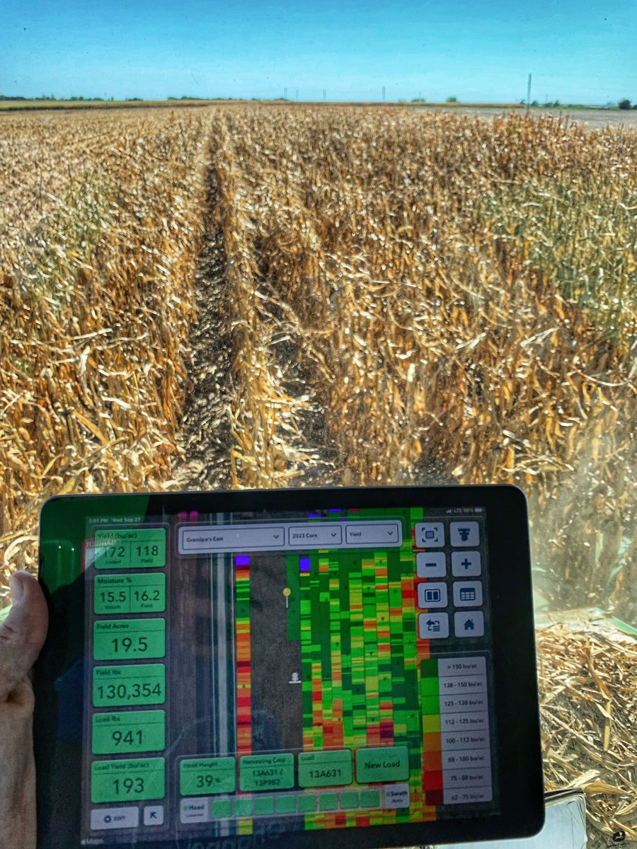 andrewspearson1's tweet photo. Had a blast today using @ClimateLLC_ag take out a couple @FontanelleSeed plots today.  Making it a breeze to track! #Bayer4NE https://t.co/3kajxqDvL3