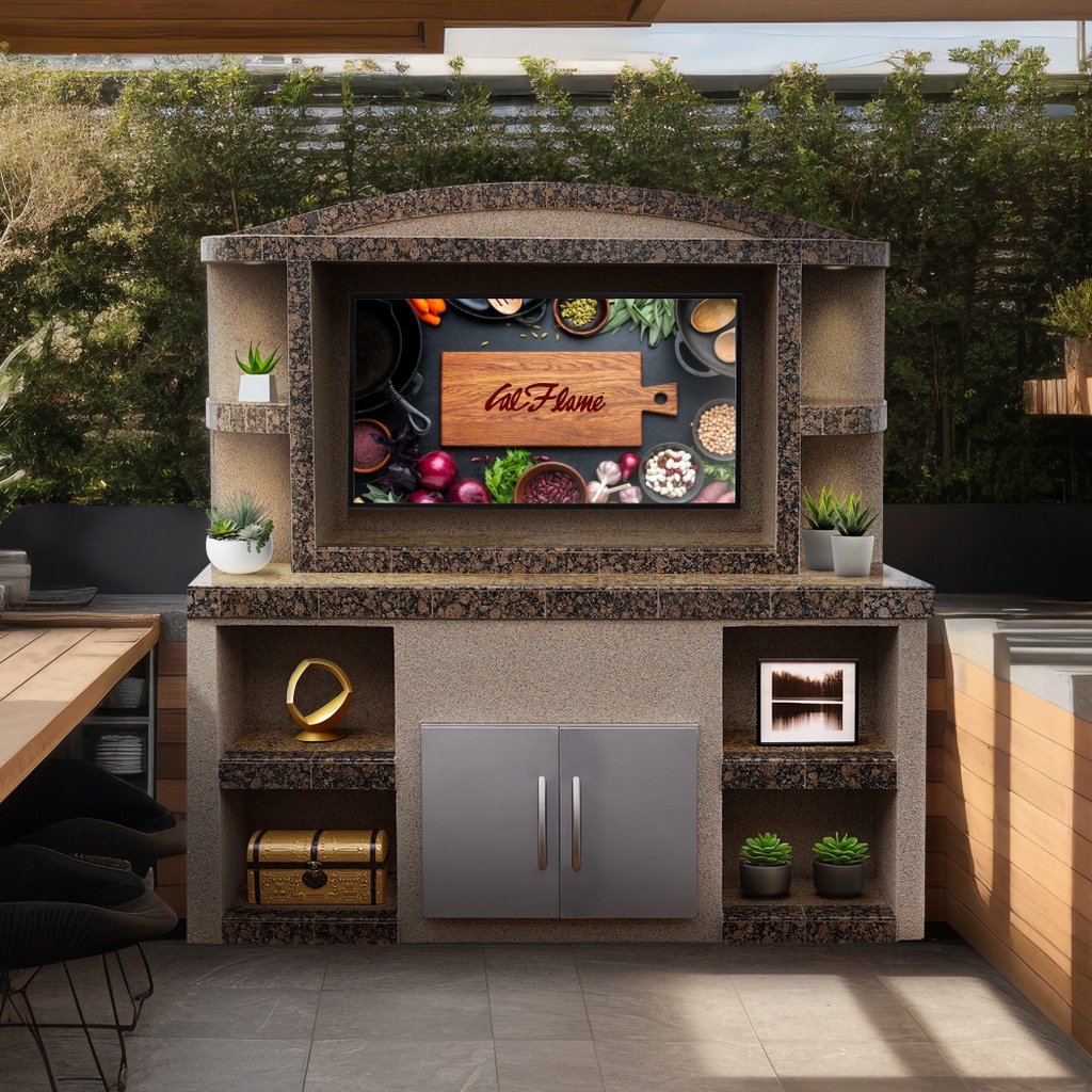 CalFlameBBQ's tweet photo. Transform your backyard into the ultimate entertainment destination with our state-of-the-art Outdoor Entertainment Centers. Dive into the joy of alfresco movie nights, immersive gaming, and unforgettable gatherings.

#BackyardGetaway #CalFlameBBQ #calflame #madeinamerica https://t.co/aYpbxFx9WA