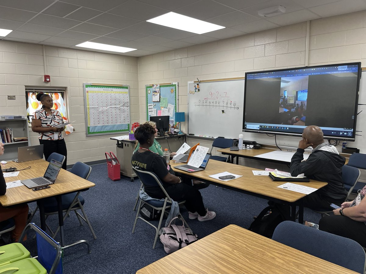 AliBuzzell's tweet image. Afternoon collaboration with teachers new to the building. #learningisrequired