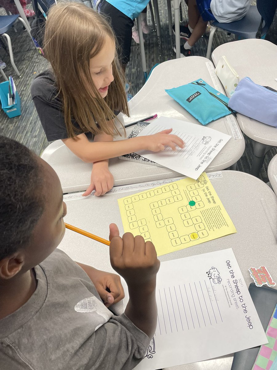 CyprusGE's tweet photo. Vowel teams board game with rhyming = FUN activity!
@HumbleISD_GE @MrsRFiore @ErikaNSanders
#GEAnchored #Scienceofteachingreading #phonemicawareness https://t.co/oMG0N3clRF