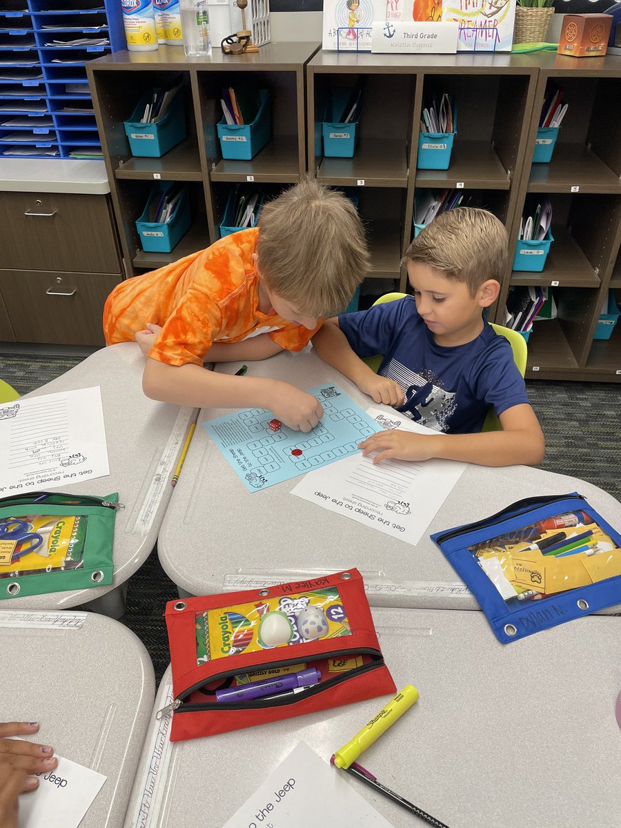 CyprusGE's tweet photo. Vowel teams board game with rhyming = FUN activity!
@HumbleISD_GE @MrsRFiore @ErikaNSanders
#GEAnchored #Scienceofteachingreading #phonemicawareness https://t.co/oMG0N3clRF