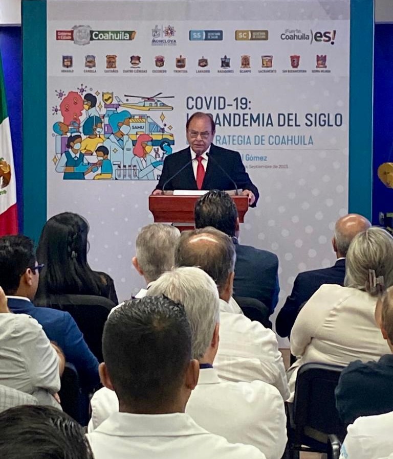 bernalrd's tweet photo. Agradezco a las autoridades y líderes de la Región Centro y al alcalde de Monclova, el epicentro de la pandemia en México, Mario Dávila, por el reconocimiento al que me hizo entrega el día de hoy por la lucha que hicimos todo el personal de salud en la pandemia por COVID-19. https://t.co/mCvmLQSC2m