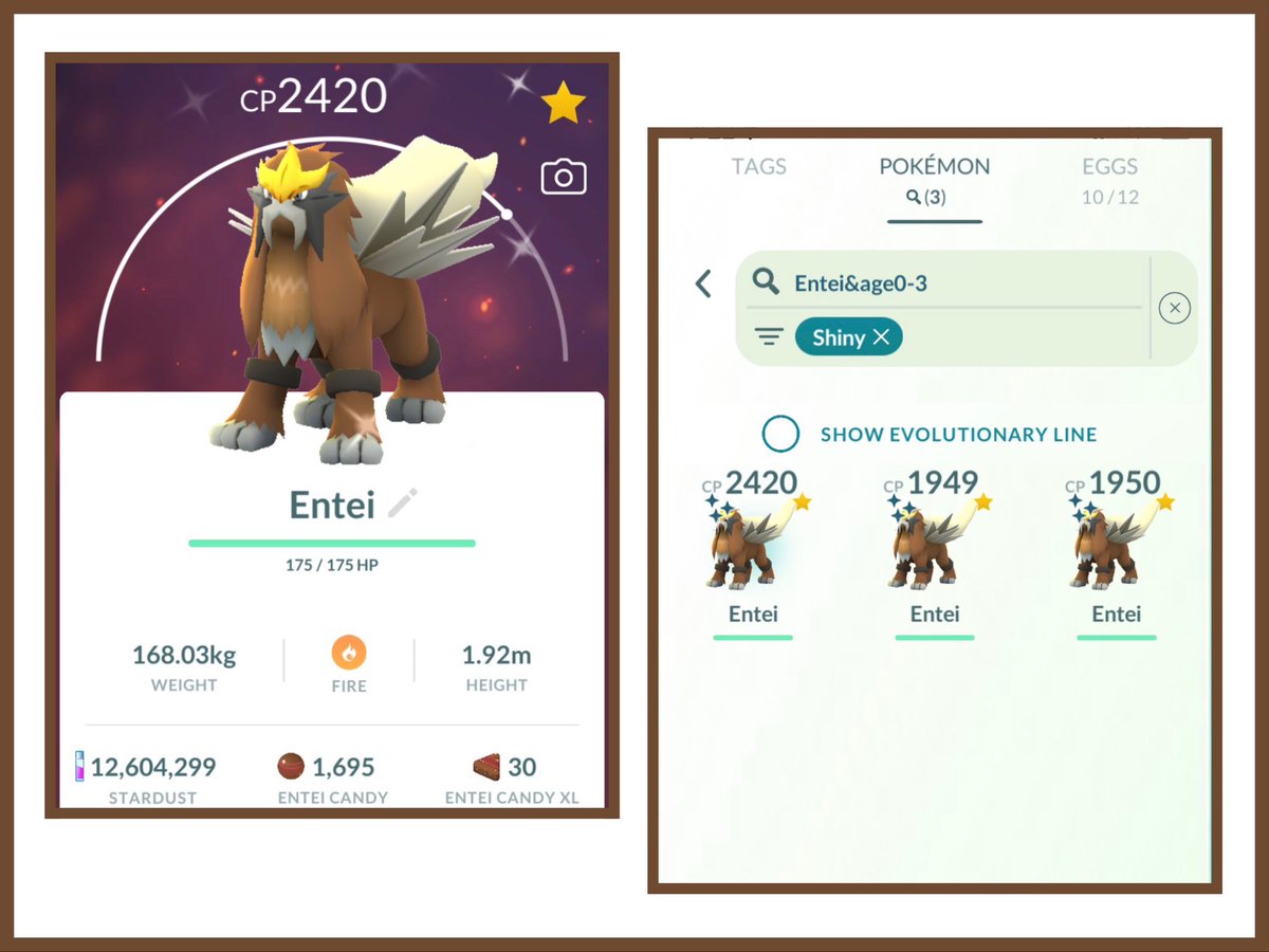 HermesNinja's tweet image. 🍂🍁🍂 Such an awesome raid hour tonight! Perfect early autumn weather, an ever-growing local squad and even some ✨ thrown in! Eight Entei raids this go around, third shiny. 🍂🍁🍂

#PokemonGOApp #ShinyPokemon #Entei #ShinyCheck