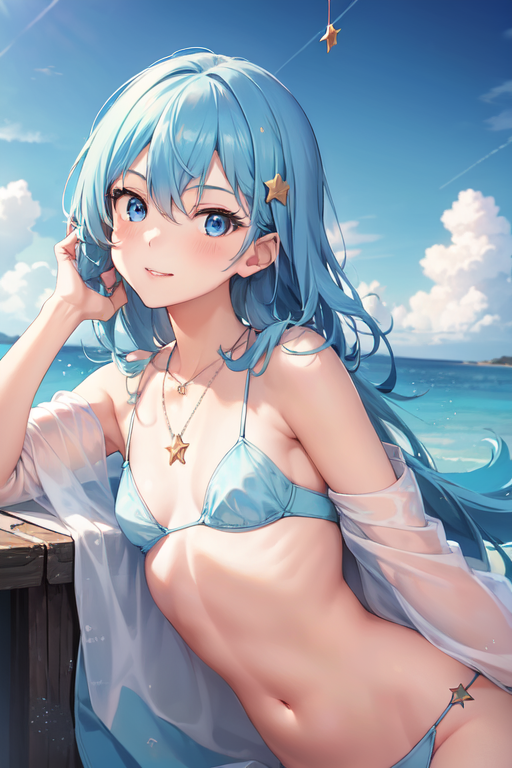 select_ai's tweet photo. 星街すいせい
#AIart #AIイラスト #ホロライブ #Hololive #すいちゃん #comet #いいねとRTお願いします https://t.co/9feMeXg5Ji