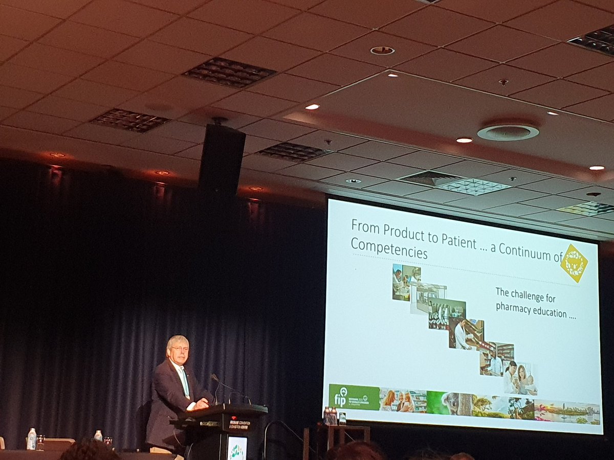 Is it time to rethink pharmacy education models? Are our graduates meeting society needs? Great to hear Mike Rouse at #FIP2023 final session <a href="/FIP_org/">FIP</a> <a href="/FIP_AcPS/">FIP Academic Section</a> #FIPCongress #education